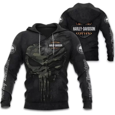 Motorcycle All Over Printed Clothes HD020404 - Normal Hoodie, S