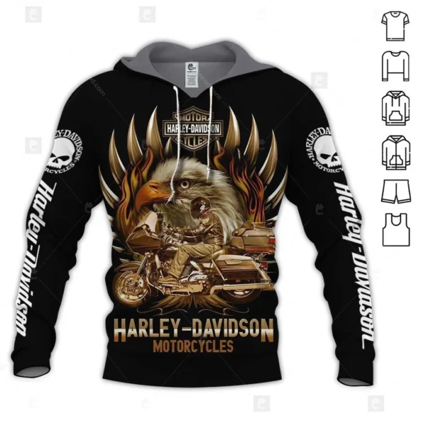 Motorcycle All Over Printed Clothes HD020420